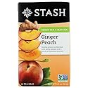 Stash Tea Green Ginger Peach Matcha (Pack of 2)