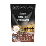 Inrive Grain Free Granola Variety Pack, Paleo Vanilla and Keto Chocolate, Gluten-Free, Soy-Free, Kosher, No Refined Sugar, 4 Pack, 8 oz