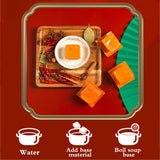 12.69 Oz (360g) Chongqing Qiaotou Hot Pot Base, Spicy And Fresh Hot Pot Base, Material