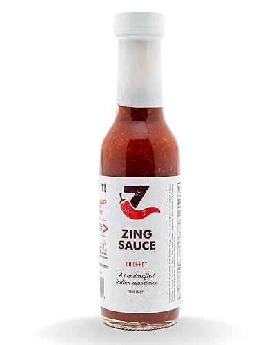Zing Sambal Oelek Chili Garlic Hot Sauce - Spicy Ginger Garlic Sauce, 5 oz | All Natural, Vegan | Handcrafted Small Batch | For Cooking, Marinade
