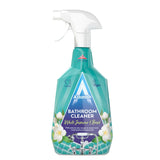 Astonish Streak Free Foaming Bathroom Cleaner Spray Bottle - Deep Cleaning White Jasmine & Basil Scented Spray For Soap Scum, Watermarks & Limescale