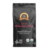Alex's Low Acid Organic Coffee 12oz Bag - Whole Bean Decaf (Pack of 1)