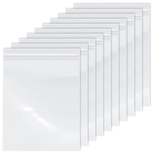 Sozmxxne 10-Pack Heavy Duty Oven Rack Cleaning Bags,19.7 * 27.5 inch?No Scrub Reusable Leak-Proof Soaking Bags for Grill Grates?Universal Fit for Oven