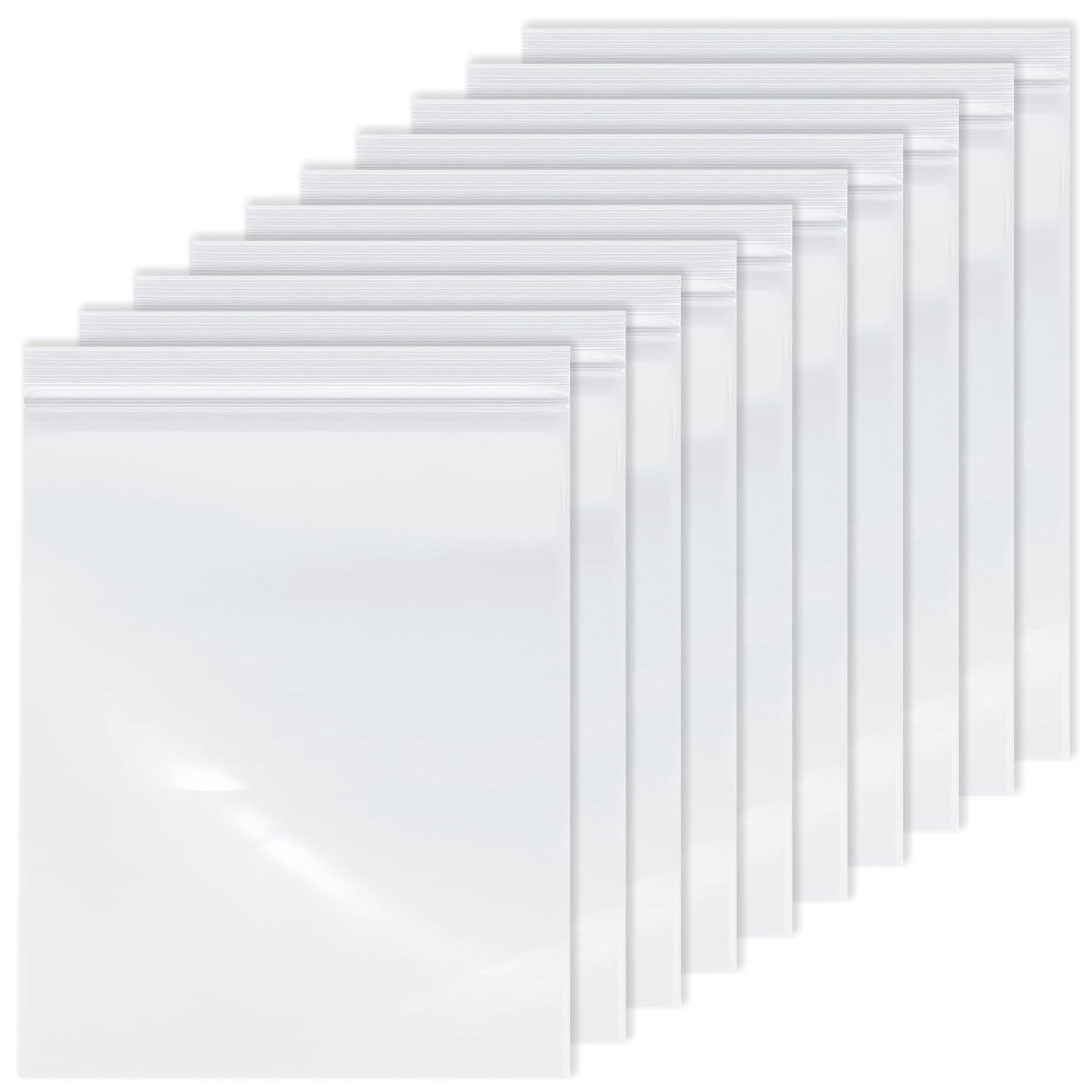 Sozmxxne 10-Pack Heavy Duty Oven Rack Cleaning Bags,19.7 * 27.5 inch?No Scrub Reusable Leak-Proof Soaking Bags for Grill Grates?Universal Fit for Oven