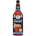 Mr & Mrs T Horseradish Bloody Mary Mix, 1L Bottle, - Premium Cocktail Mixer for Bloody Marys, Ready to Use