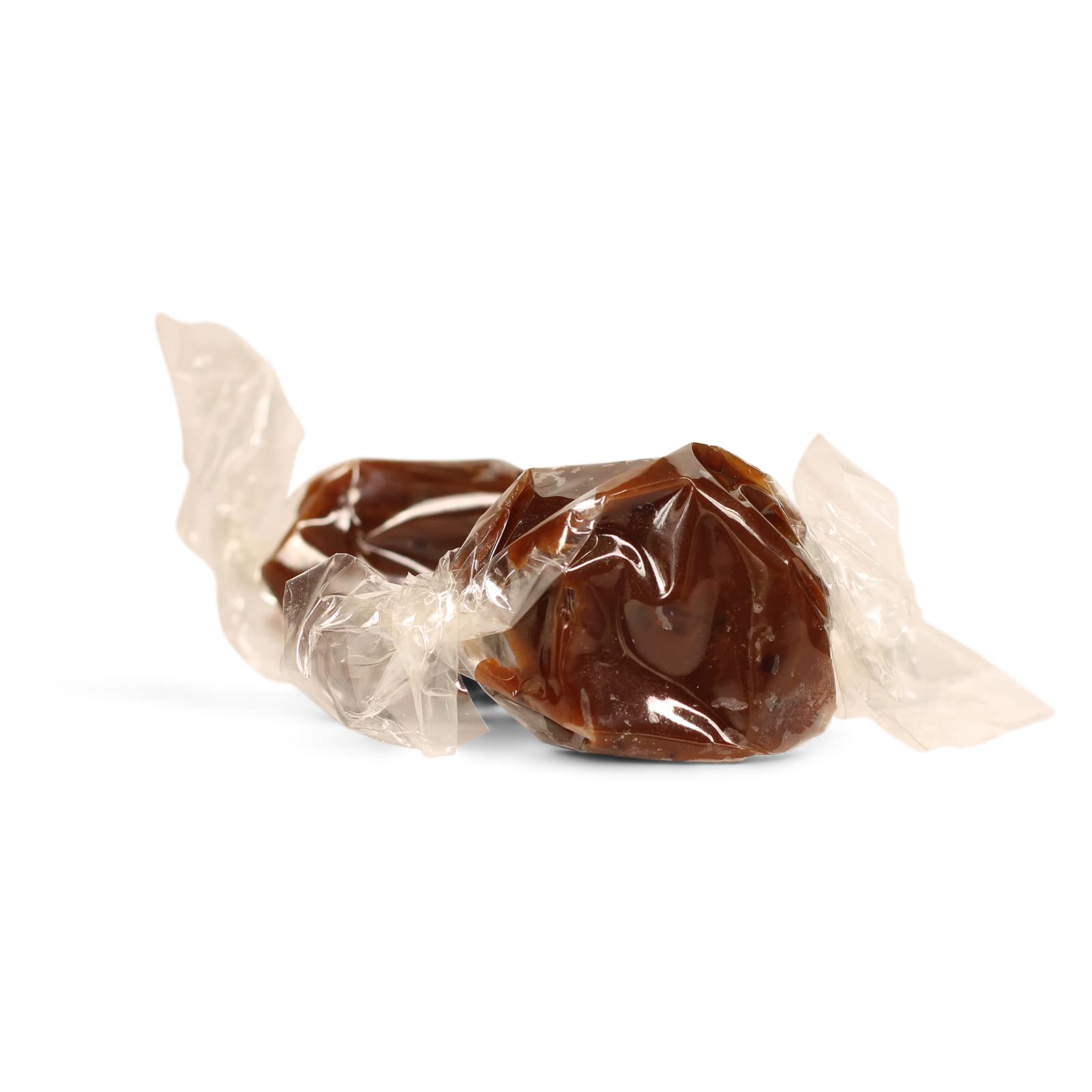 Chocolate Caramel by Its Delish, 4 Oz lbs Bulk - Individually Wrapped Handcrafted Soft Brown - Great Candy Gifts Party Sweets for Home Office |
