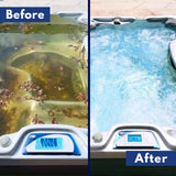 Solutions HOCL Power Clean with HOCL - Spa, Hot Tub, Bathtubs & Whirlpools Cleaner - Spa Surface Cleaner Bomb - Super Cleans Your Spa - 400 Grams
