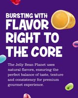 The Jelly Bean Planet Easter Egg Candy Jelly Beans Gift, Pack of 5, 8 oz x 5 - Gourmet Jellybeans with 36 Natural Fruit Flavors, Kosher, Gluten Free