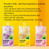 Fruit Juice Gummy Candy, Assorted Flavors, 103g, 3 Pack (Mango)