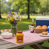 Buffalo's Own Weber's Brand Hot Texan Sandwich Sauce - Spicy Mustard Relish Fusion | Vegan, Gluten-Free, 16oz