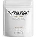 Codeage Miracle Candy Sugar-Free Candies, Salted Caramel Flavor Soft Chews - Allulose, Prebiotic Fiber - Low-Calorie Wonderchews - 0g Sugar Soft Chews