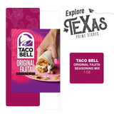 Taco Bell - Lavinia essentials Bundle: 12-Pack of Fajita Taco Seasoning Mix, 1oz Packet + 1 Utility Prop.