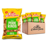 Carolina Country Snacks - Fried Pork Rinds Salt & Vinegar 1.75 oz (50g) | Bold Flavor, Crunchy Delight