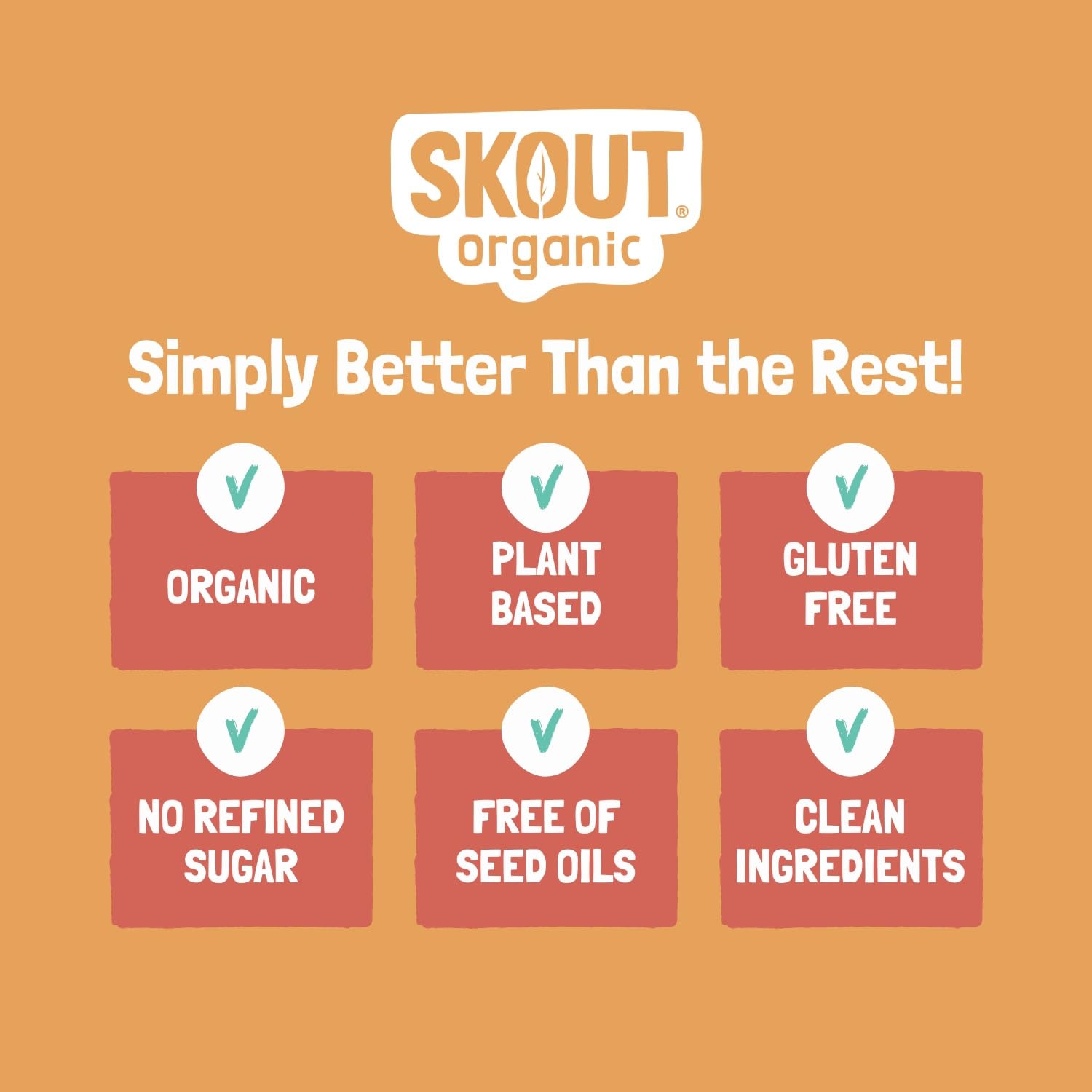 Skout Organic Real Food Bars for Kids Fruit Variety Pack (18 Pack) | Organic Snacks for Kids | Plant-Based Nutrition, No Refined Sugar | Vegan |