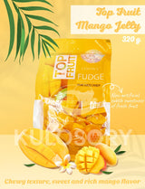 KULOSORY Top Fruit Mango Jelly 320 g/Soft Texture/Rich Mango Flavor