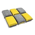 Autofiber Upholstery and Leather Microfiber Scrubbing Sponge (6 Pack)
