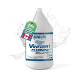 Eco Solutions Vinegar Cleaning Solution - all purpose household cleaner, 20% concentrated vinegar - 4 Litre Jug (1.06 gallons)