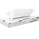 S&T INC. 30 Pack Reusable Paper Towels with Box, Non Woven Towels for Home, Microfiber Towels for Cars, Cleaning Rags, White, 12 Inches x 12 Inches