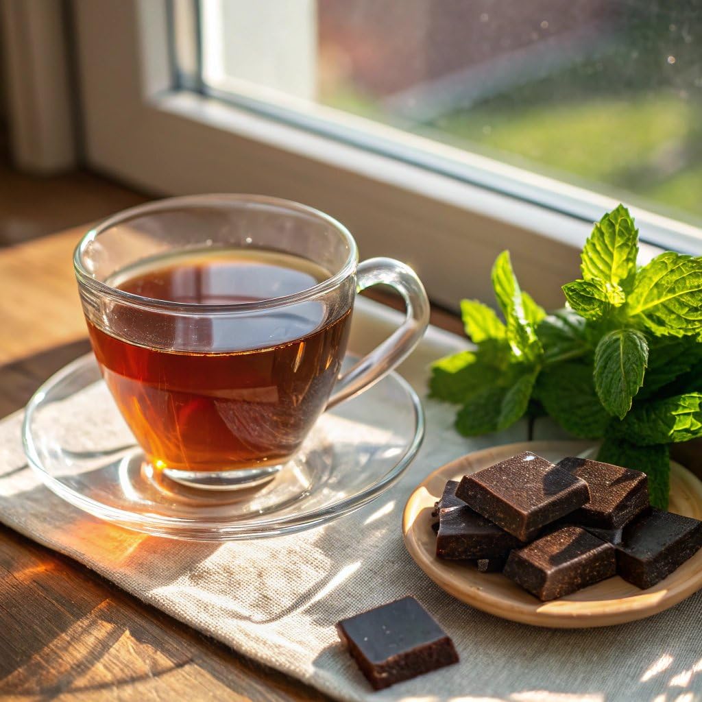 Harney and Sons Chocolate Mint, Flavored Black Tea - 20 Sachets per Tin