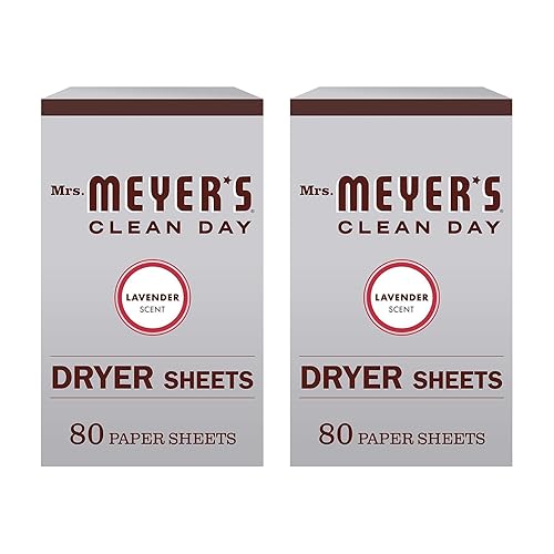 Mrs. Meyer's Clean Day Dryer Sheets (Lavender, 2 Pack, 160 Count)