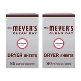 Mrs. Meyer's Clean Day Dryer Sheets (Lavender, 2 Pack, 160 Count)