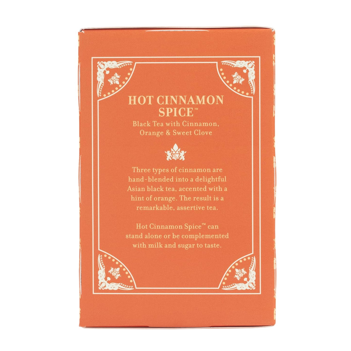 Harney & Sons Hot Cinnamon Spice Tea, 40 Tea Bag Box