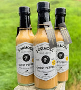 Formosa Hot Sauce Ghost Pepper Hot Sauce, Mexican Recipe, Vegan, Gluten Free, All Natural, 5 FL OZ