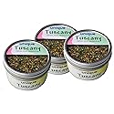Tuscany Italian Inspired Bread Dipping Seasoning Each 1.5oz Tin Cans 3-Pack - Gourmet Ingredients - Unique Flavors