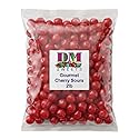 Cherry Sours Candy Balls - 2 lb Bulk Bag of Gourmet Tart Chewy Sweet and Sour Red Treats