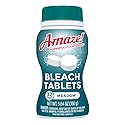 AMAZE Ultra Concentrated Bleach Tablets [32 tablets] - Meadow Scent - for Laundry, Toilet, and Multipurpose Home Cleaning. No Splash Liquid Bleach