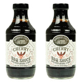 Cherry BBQ Sauce - Brownwood Farms - 20 oz, 2 pack - Sweet & Tangy Flavors - Gluten Free Barbecue Spread for Meats, Veggies & Other Foods