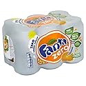 Fanta Orange Zero Added Sugar (6x330ml) - Pack of 2