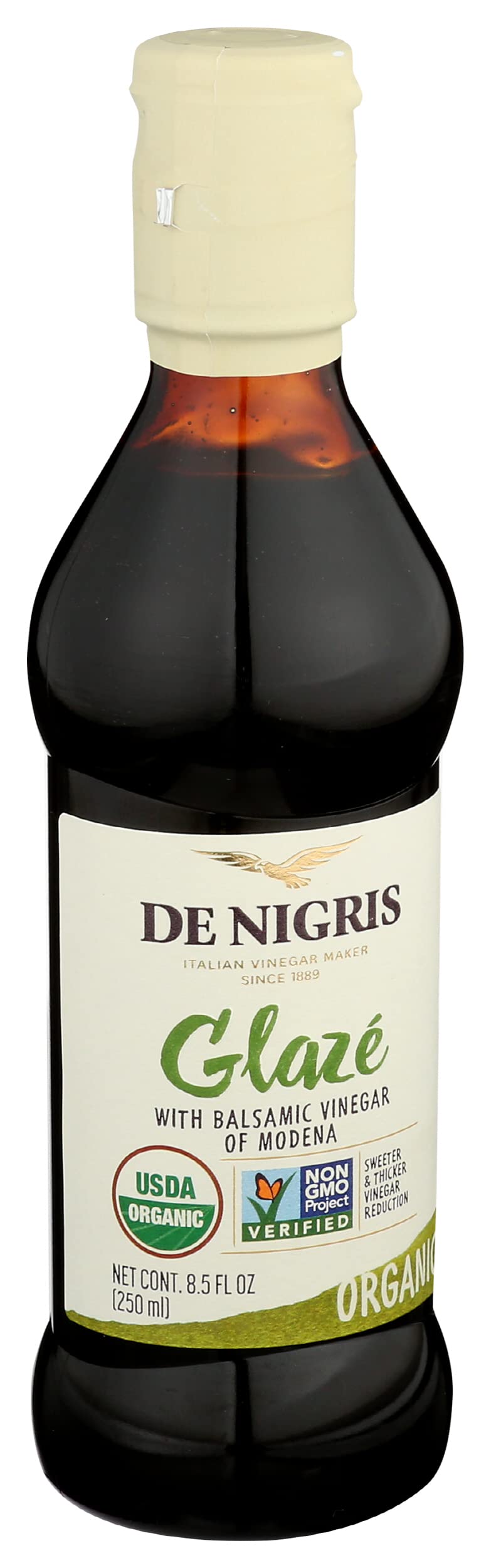 De Nigris Organic Balsamic Glaze, 8.5 Ounce