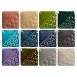 Mayco Elements Glazes 12-Pint Set 2 (ELUAK1), 12 Assorted Colors