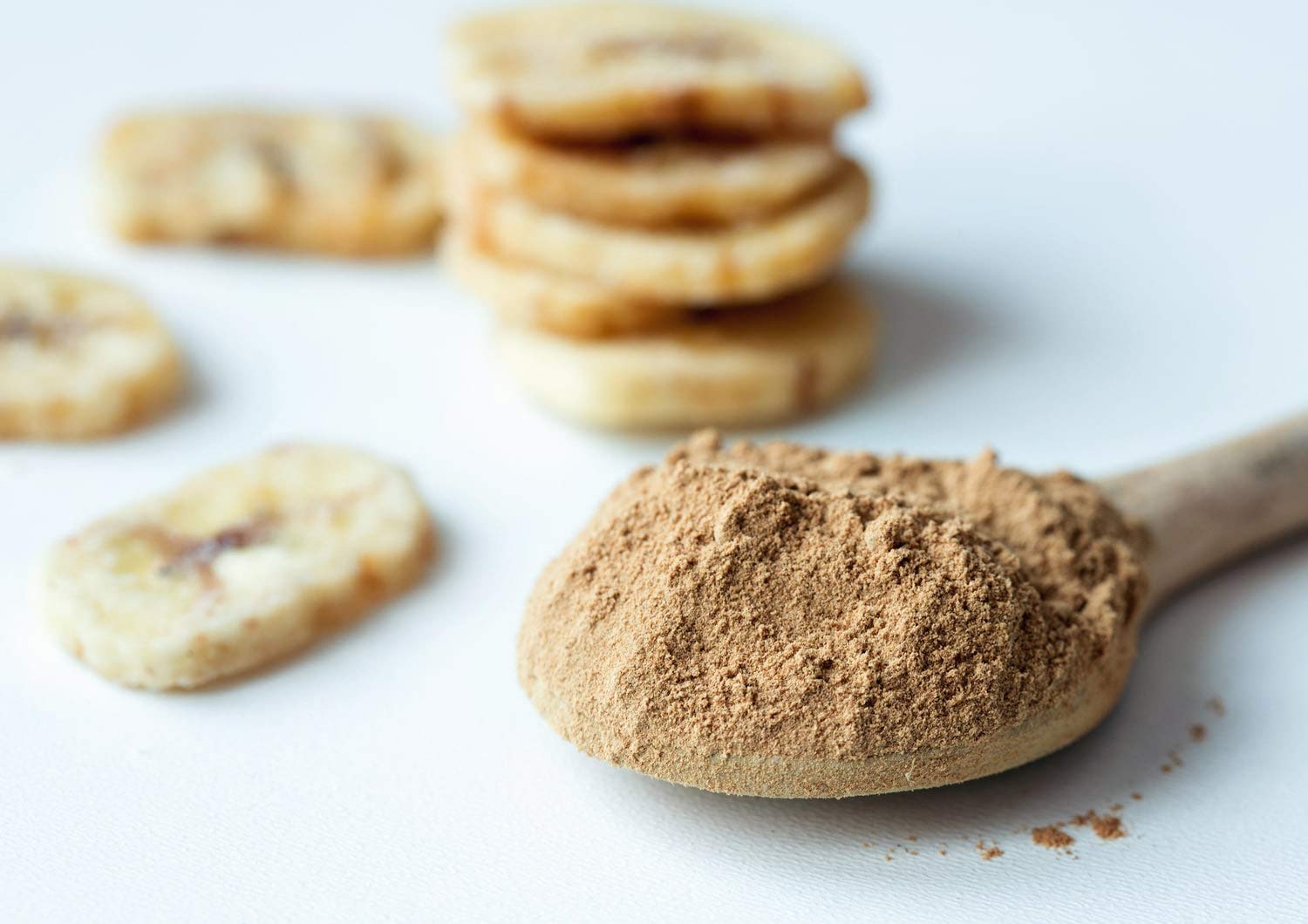 Food to Live Organic Ripe Banana Powder, 2 Pounds - Non-GMO and Raw Whole Fruit Flour, Unsweetened, Unsulfured, Vegan, Kosher, Bulk Dried Platano