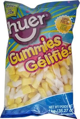 HUER Banana Frosty Bottles Candy, 1kg/2.2lb