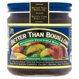 Better Than Bouillon Reduced Sodium Seasoned Vegetable Base, 8 oz
