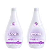 POOPH Laundry Odor Eliminator 2-Pack (2 x 32 oz, 32 Loads Total) - Pet Urine & Stink Remover for Clothes, Activewear, Towels & Bedding - Unscented