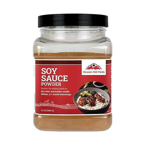Hoosier Hill Farm Soy Sauce Powder, 12oz (Pack of 1)