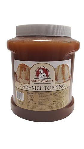 Chef's Quality Caramel Ice cream Topping 5.6 Lb.