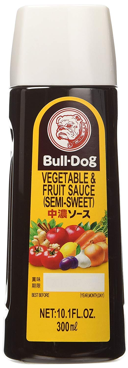 Bull-Dog Chuno Semi-Sweet Sauce 10.1 Fl. Oz. (2 Bottles)