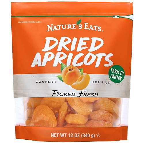 Nature's Eats Dried Apricots 12oz