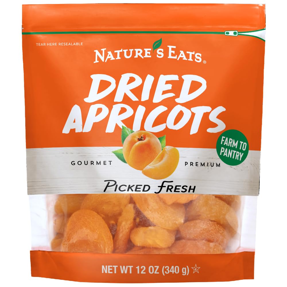 Nature's Eats Dried Apricots 12oz