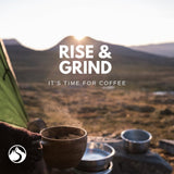 Vertical Grind Open Road - Arabica Ground Coffee Medium Roast, Small-Batch Roasted, Bold Smooth Flavor, Hints of Hazelnut & Chocolate