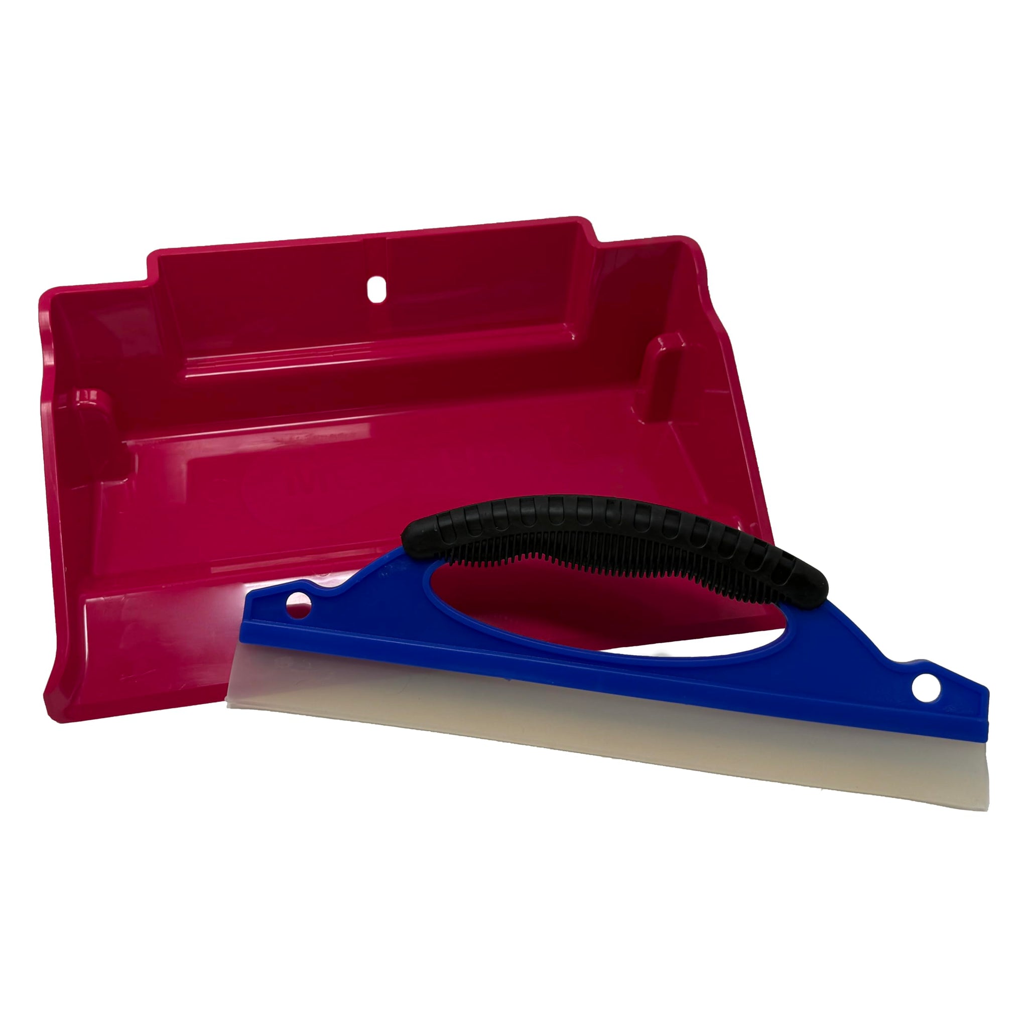 Orangutize Mess Ranger | Patented Wet/Dry Cleanup Tool with Ramp & Reservoir | Captures 12oz of Liquid Spills & Pet Messes | Squeegee & Dustpan Set