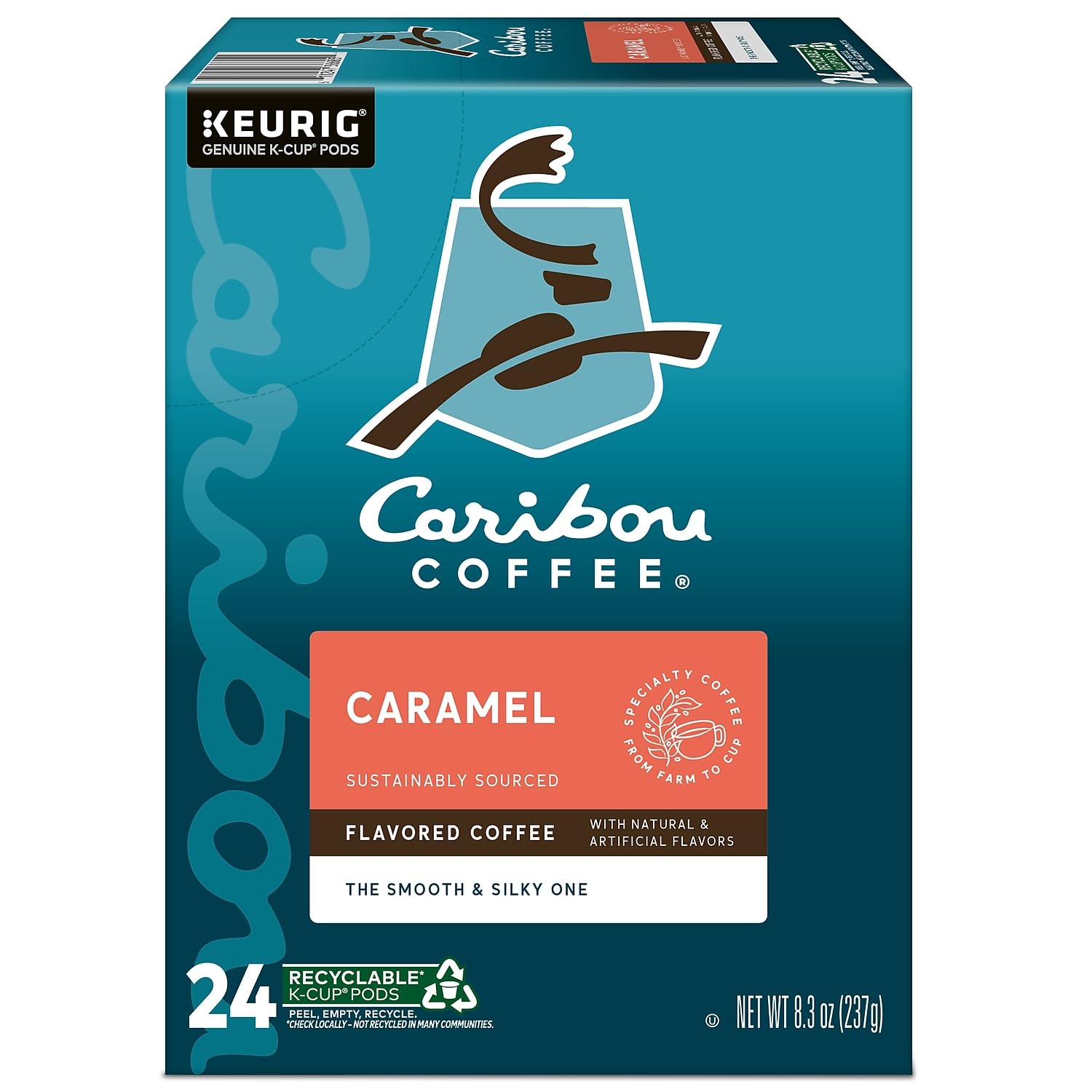 Caribou Hideaway, Caramel, 24 Count