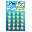 X-ALL Garbage Disposal Cleaner Deodorizer Tablets - 24 Pack, New Powerful Foaming Formula - Deep Cleaning and Odor-Eliminator with Lemon Scent