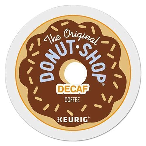 Donut Shop Decaf Coffee K-Cups, 88/Carton