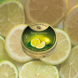 Cavendish & Harvey | Sour Lemon Hard Candy Drops | 5.3 Ounce Tin