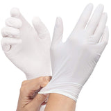 100 pcs Nitrile G10ve, Disposable Powder Free Nitrile G10ves, Home/Food Service and More, M Size